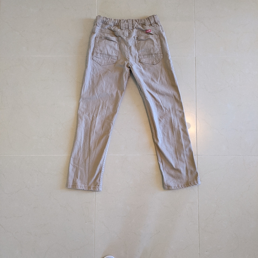 Khaki Jeans 12 Husky Wrangler